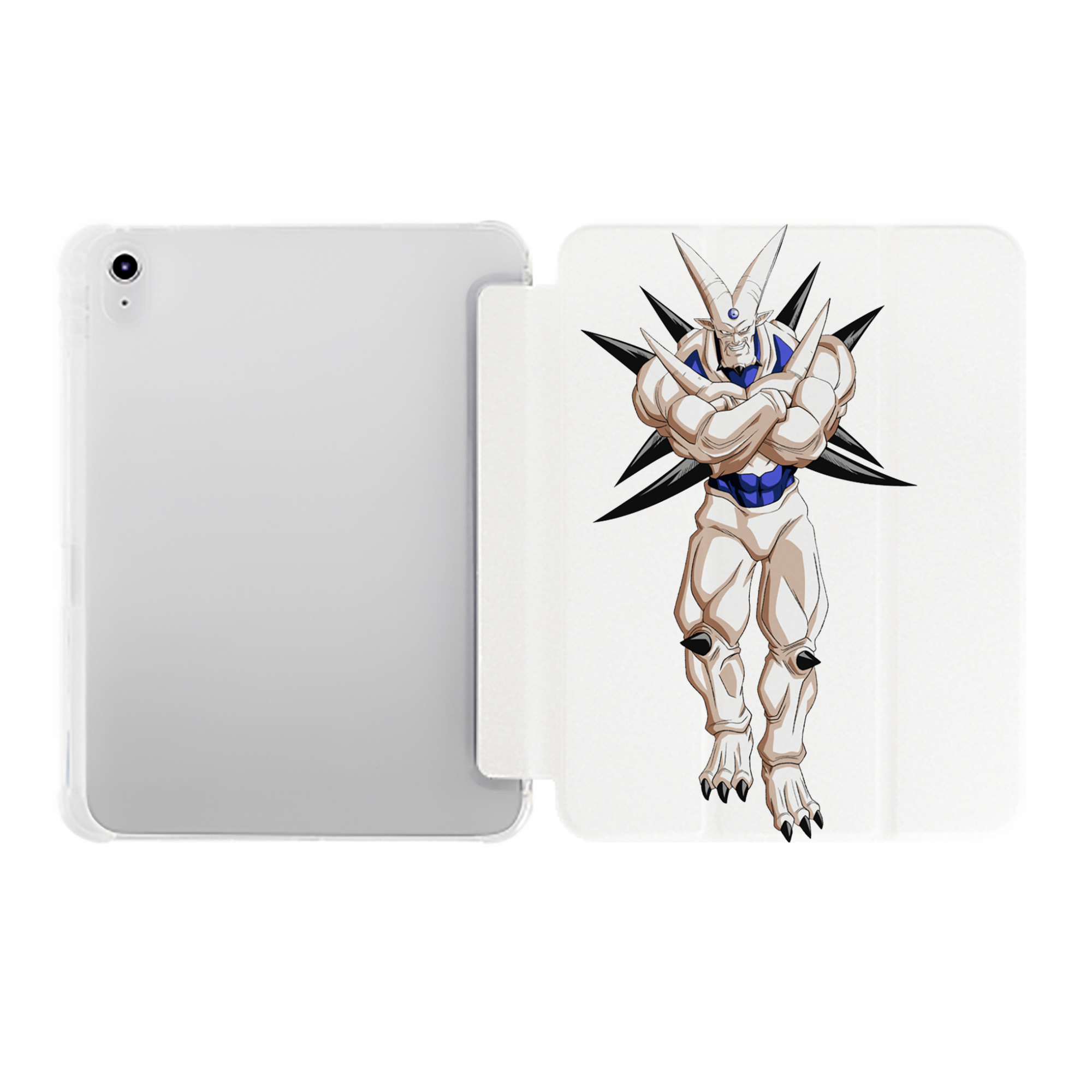 （画像用） ドラゴンボール DRAGON BALL IPad ケース ペン収納付き 三つ折りスタンド PUレザー×シリコン 対応機種9.5/10.5/10.9インチ